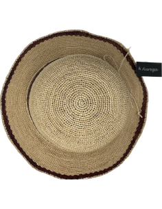Cloche Raphia Crochet Naturel - Aurega 2