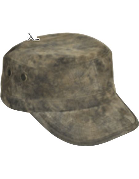 CASQUETTE CUBAN CUIR VIEILLI