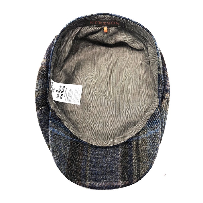 casquette bleu stetson wool