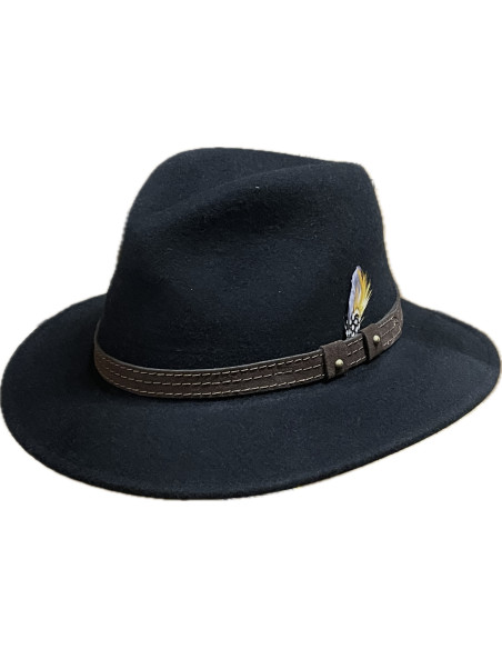 Fedora HUGO Feutre Laine - AUREGA