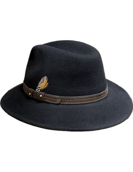 Fedora HUGO Feutre Laine - AUREGA