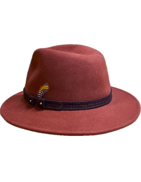 Fedora HUGO Feutre Laine - AUREGA