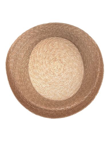 Chapeau en Paille Fine Naturel Femme - Seeberger