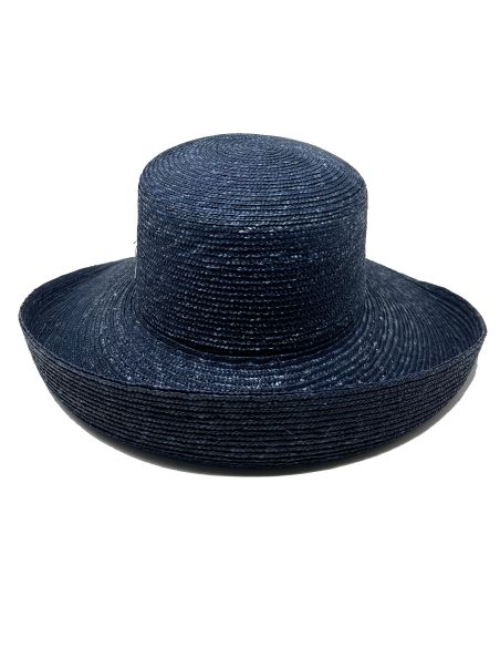 Chapeau en Paille Fine Naturel Femme - Seeberger