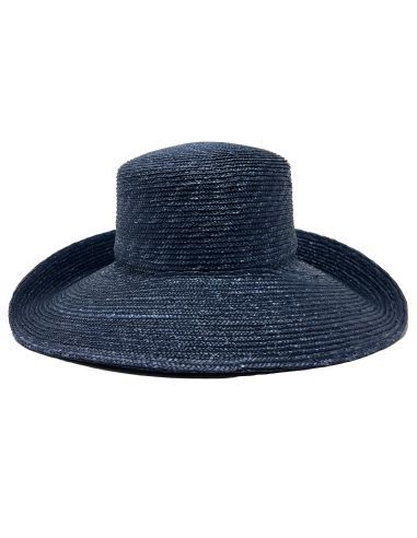 Chapeau en Paille Fine Naturel Femme - Seeberger