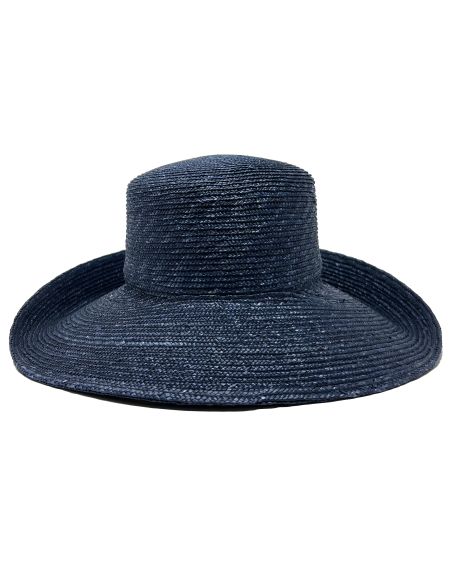 Chapeau en Paille Fine Naturel Femme - Seeberger