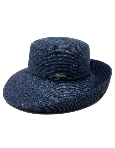 Chapeau en Paille Fine Naturel Femme - Seeberger