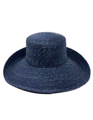 Chapeau en Paille Fine Naturel Femme - Seeberger