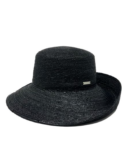 Chapeau en Paille Fine Naturel Femme - Seeberger