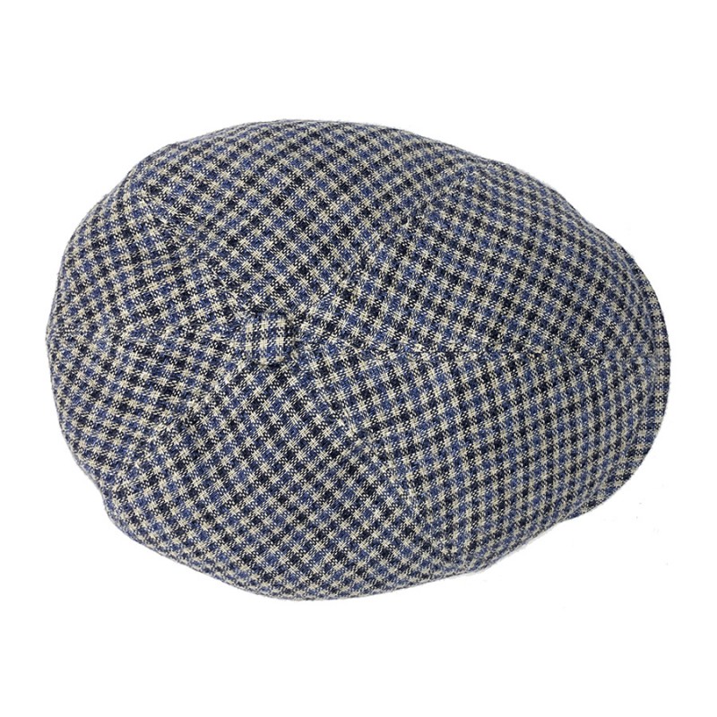 casquette à carreaux