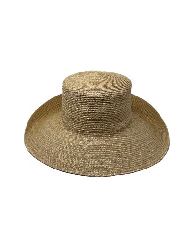 Chapeau en Paille Fine Naturel Femme - Seeberger