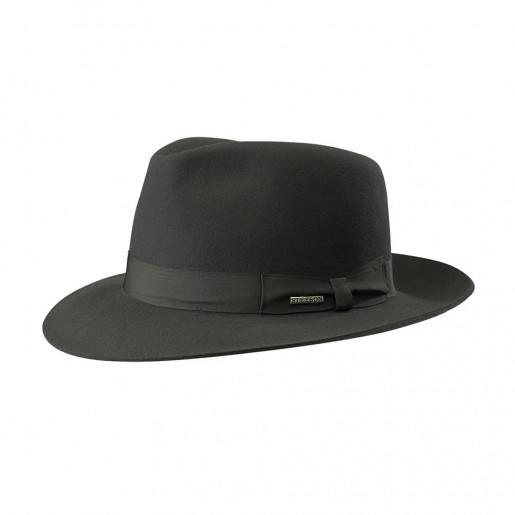 Fedora Furfelt noir Penn Stetson