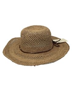 Capeline LISA Raphia Crochet  2