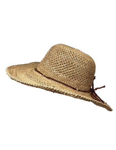 Capeline LISA Raphia Crochet 