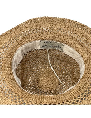 Capeline LISA Raphia Crochet 