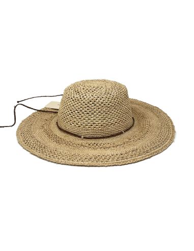 Capeline LISA Raphia Crochet 