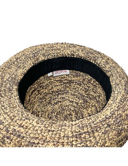 CAPELINE Bord relevé chiné CAPELINE Bord relevé chiné