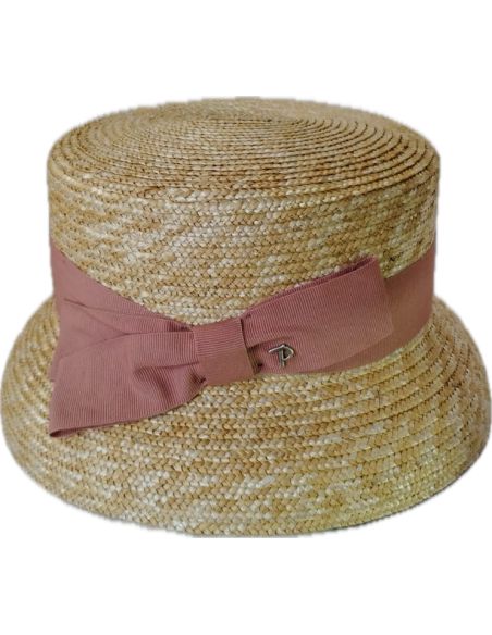 Cloche Hepburn Paille - Panizza