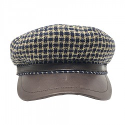 Casquette stetson gavroche casquette marin cuir 2