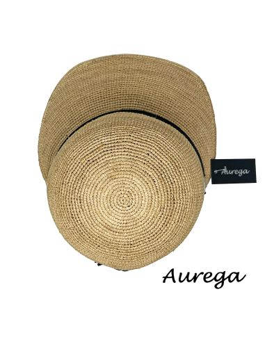 Casquette Raphia Crochet - Aurega