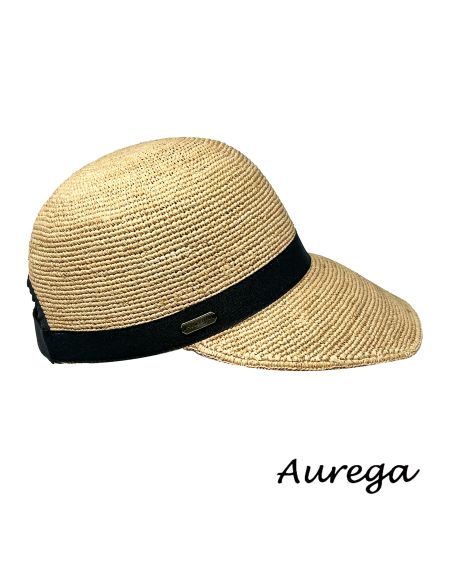 Casquette Raphia Crochet - Aurega