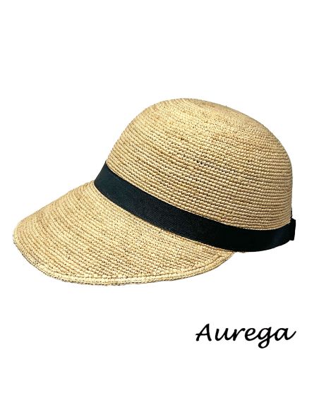 Casquette Raphia Crochet - Aurega