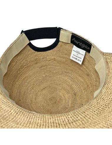Casquette Raphia Crochet - Aurega
