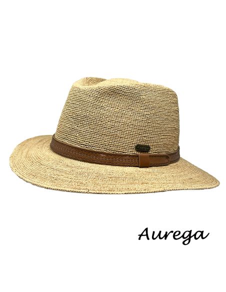 Chapeau Enzo Flavien Raphia Extra Fin - Aurega
