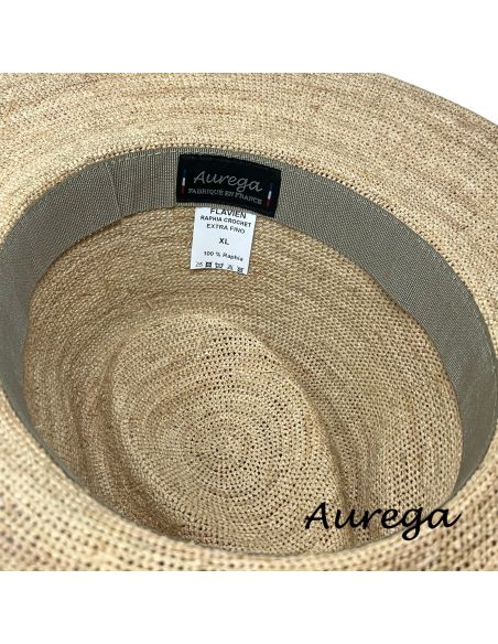 Chapeau Enzo Flavien Raphia Extra Fin - Aurega