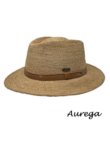 Chapeau Enzo Flavien Raphia Extra Fin - Aurega