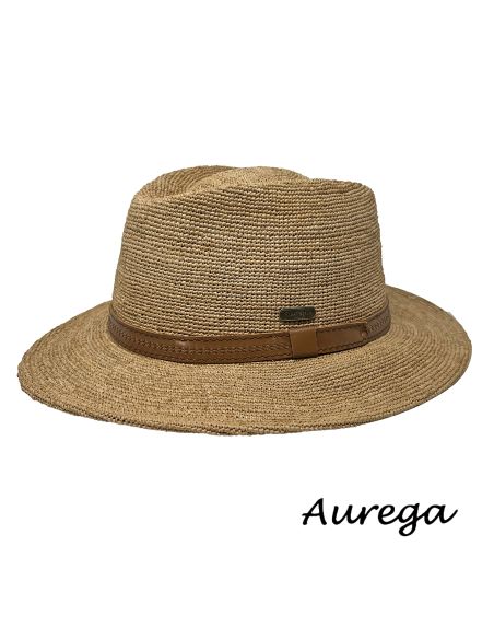 Chapeau Enzo Flavien Raphia Extra Fin - Aurega Chapeau Enzo Flavien Raphia Extra Fin - Aurega
