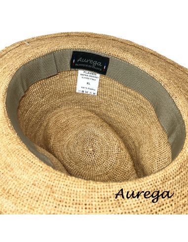 Chapeau Enzo Flavien Raphia Extra Fin - Aurega