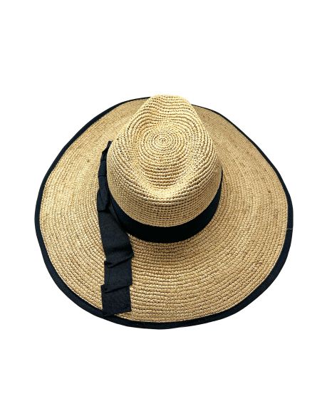 Traveller Femme Raphia Crochet - Via Lorenzo