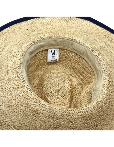 Traveller Femme Raphia Crochet - Via Lorenzo