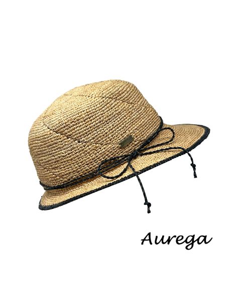Casquette Victoria Raphia Crochet - Aurega
