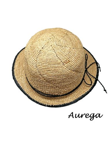 Casquette Victoria Raphia Crochet - Aurega