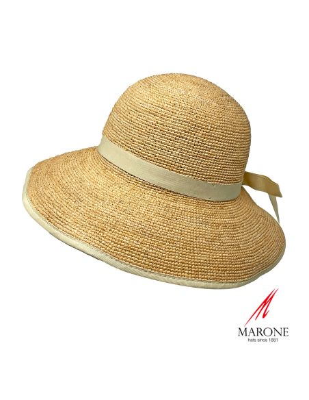 CAPELINE RAPHIA CROCHET FINO 84162