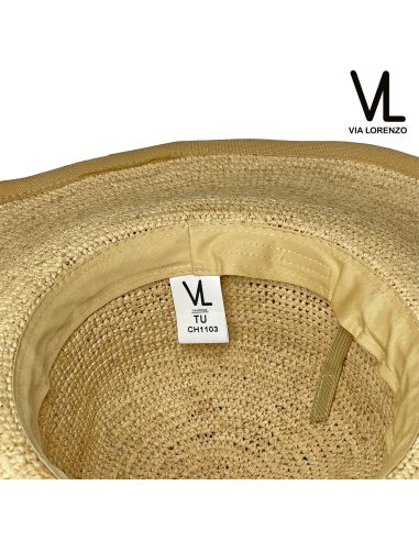 Capeline Raphia Crochet GG - Via Lorenzo