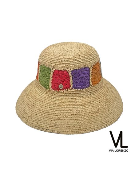 Cloche Raphia Crochet - Via Lorenzo
