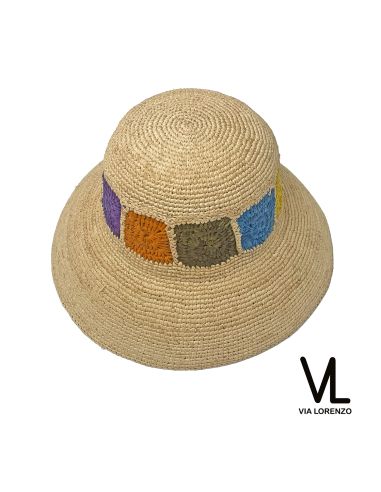 Cloche Raphia Crochet - Via Lorenzo
