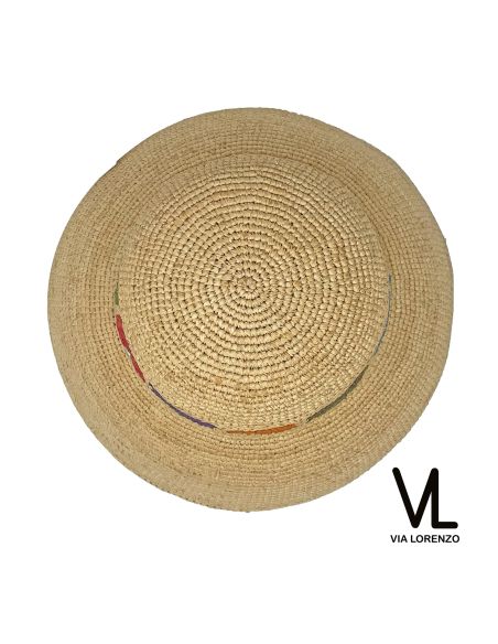 Cloche Raphia Crochet - Via Lorenzo