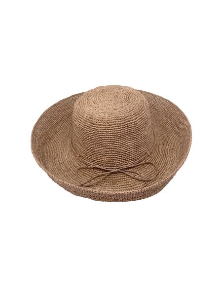 Capeline Raphia Crochet - Rabarany Capeline Raphia Crochet - Rabarany