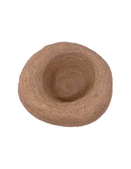 Capeline Raphia Crochet - Rabarany Capeline Raphia Crochet - Rabarany