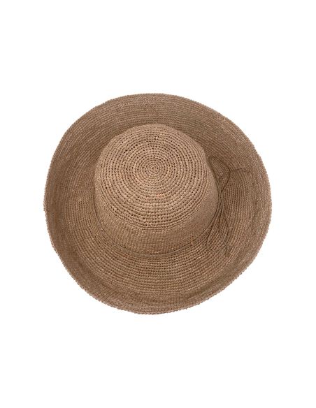 Capeline Raphia Crochet - Rabarany Capeline Raphia Crochet - Rabarany