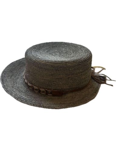 Casquette Victoria Raphia Fino - Auréga