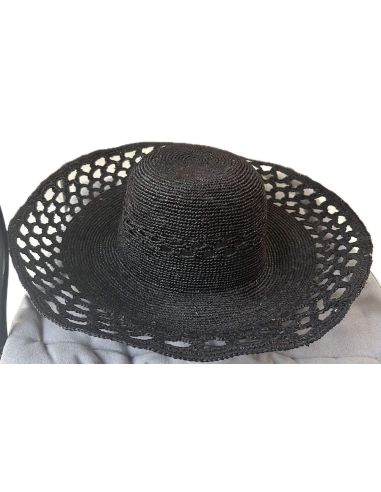 Capeline Raphia Crochet Fabiola