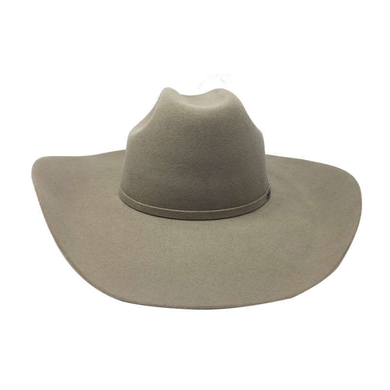 Chapeau couleur beige stetson western luxe