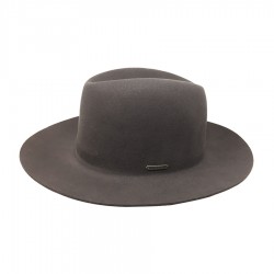 Stetson fedora couleur gris foncé hiver