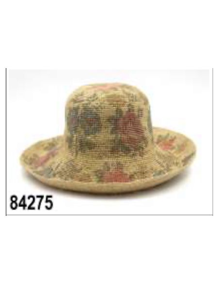 Capeline Raphia Motif - 84275 - Y102