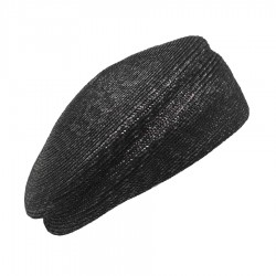 Chapeau mariage paille naturel rose seeberger 2